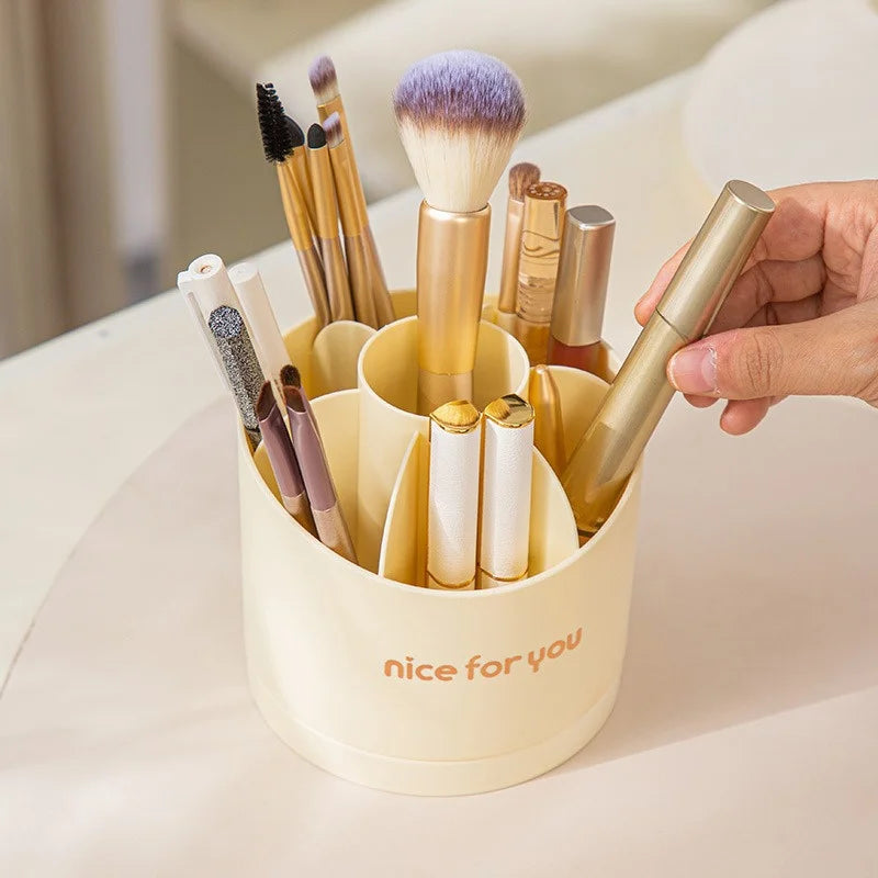 Makeup Brush Cleaning Box & Multi-Grid Cosmetics Organizer Brush Cleaning Organizer Babs