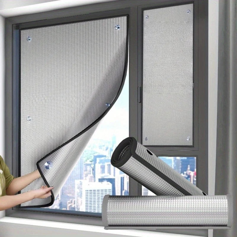 Window Insulation Film – UV Blocking Solar Heat Shield Foil Window Insulation Film Babs