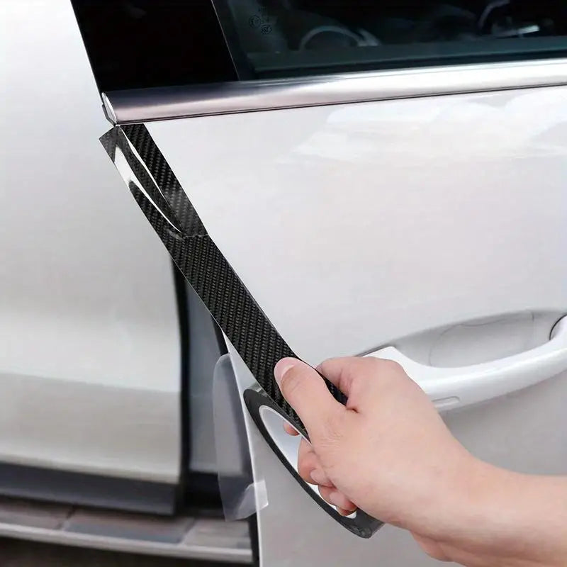 5D Carbon Fiber Car Door Edge Protector Sticker – Waterproof Car Door Protector Babs