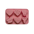 Heart Silicone Mold – Chocolate, Candy, Ice & Fondant Silicone Baking Mold Babs onesize