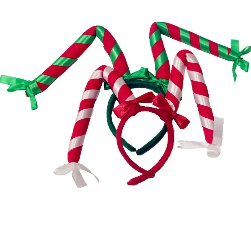 10pcs Cartoon Bow Knot Party Headbands – Kids & Adults Party Headband Set Babs