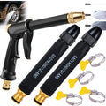 7-Piece High-Pressure Car Wash Water Gun – Adjustable Nozzle Car Wash Water Gun Babs black