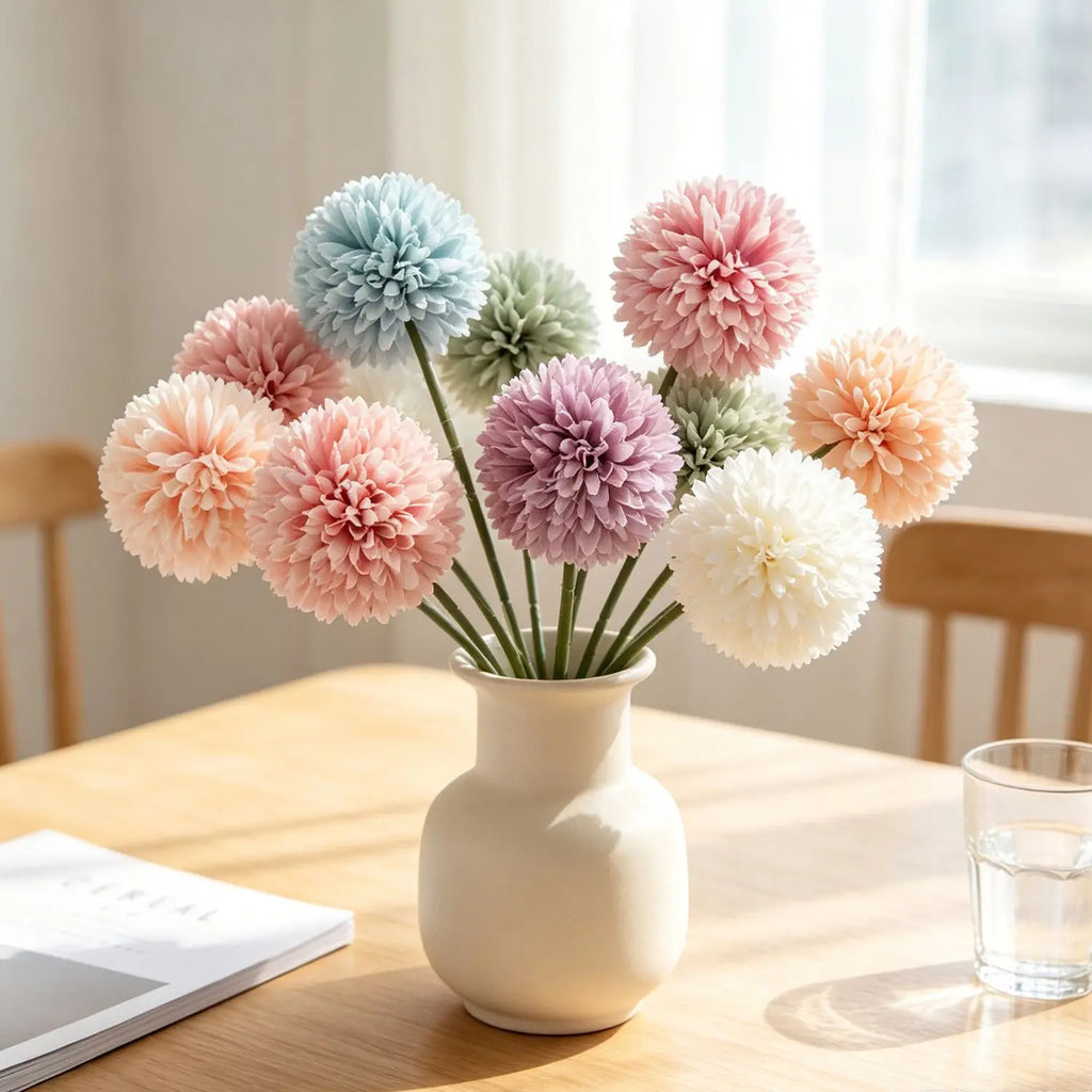 Silk Hydrangea Artificial Flowers for Wedding & Home Décor Artificial Silk Flowers Babs