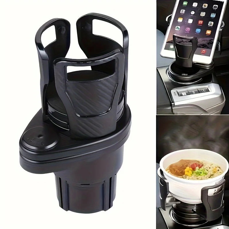 Car Cup Holder Expander – Dual Cup, Phone & Aromatherapy Car Cup Holder Organizer Babs 1pc