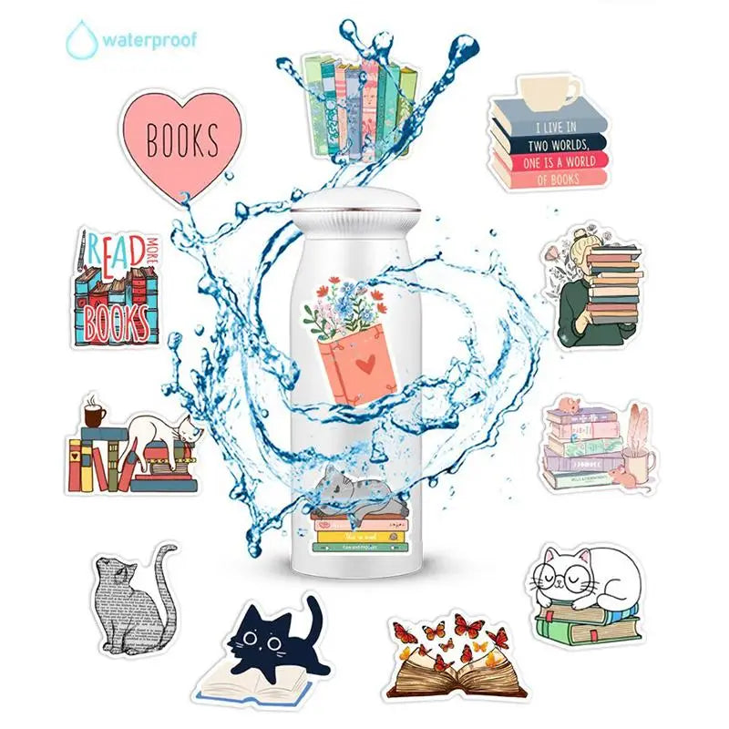 50PCS Aesthetic DIY Stickers for Scrapbook, Laptop & Diary Decorative Sticker Pack Babs