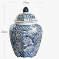 Handmade Ceramic Vase | New Chinese Style Porcelain Home Décor Decorative Ceramic Vase Babs Large