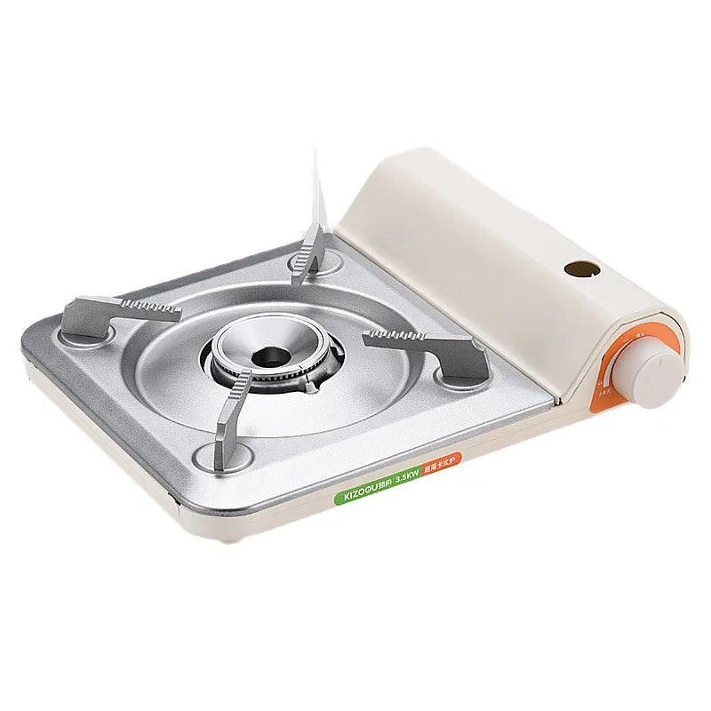 Portable Ultra-Thin Gas Stove | Camping BBQ Hot Pot Burner Portable Camp Stove Babs
