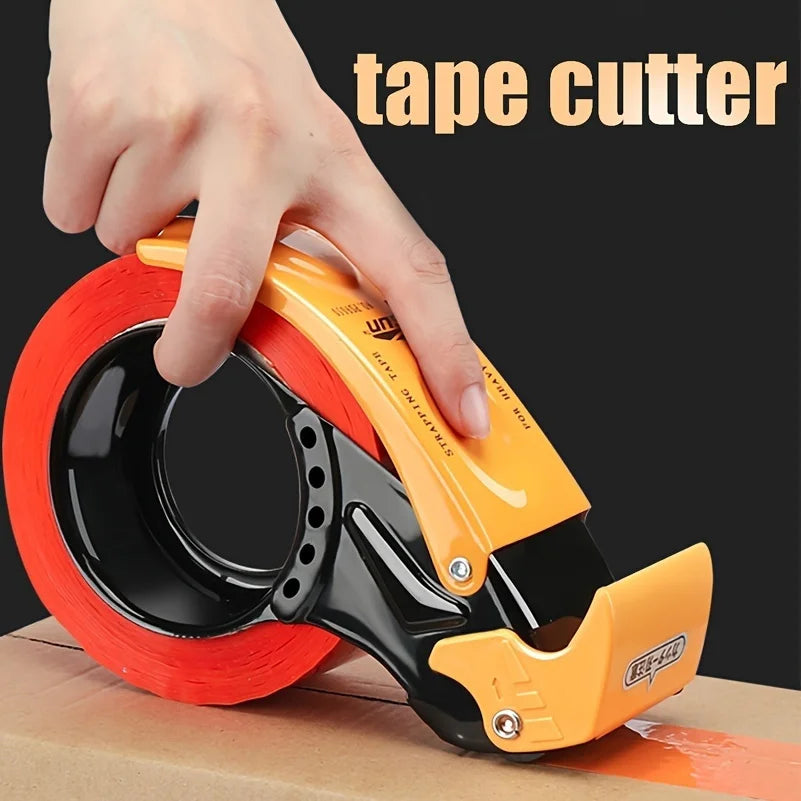 Heavy Duty Metal Tape Dispenser – Auto-Cut Box Sealing Tape Dispenser Babs
