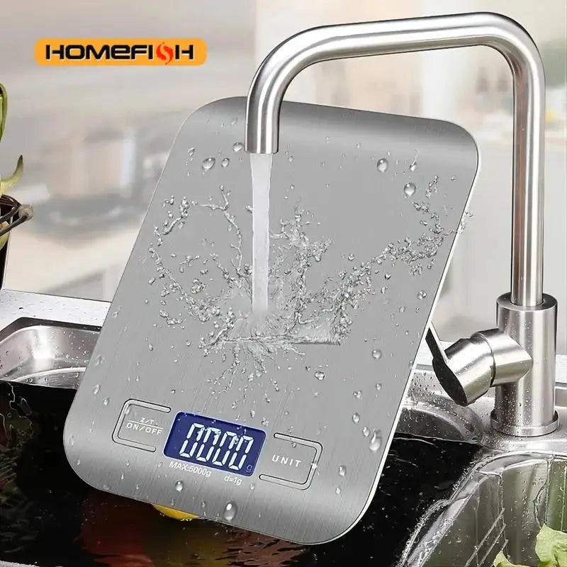 High-Precision Electronic Kitchen Scale | Compact Baking Scale Kitchen Scale Babs