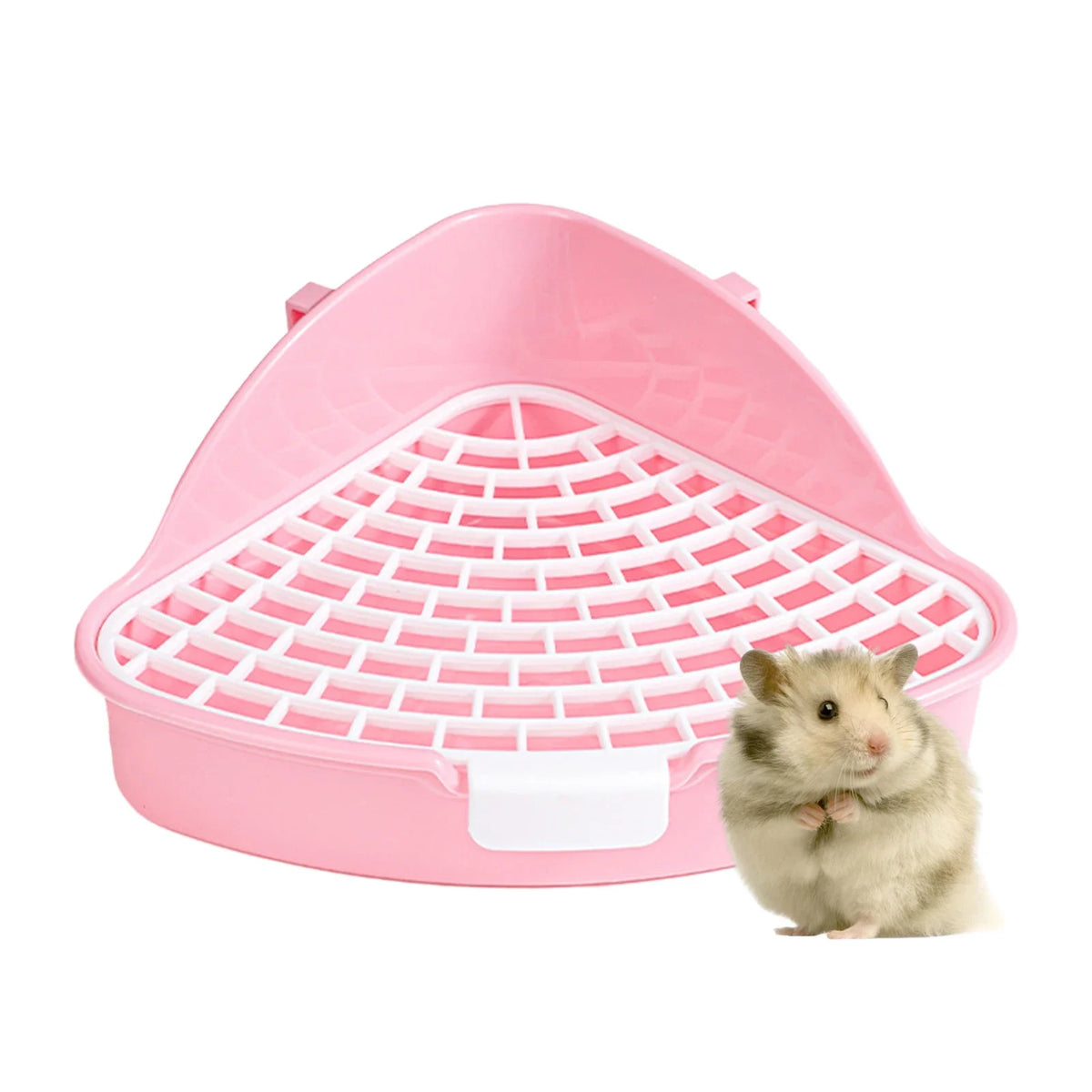 Corner Litter Tray for Rabbits, Ferrets & Small Pets Small Pet Litter Tray Babs