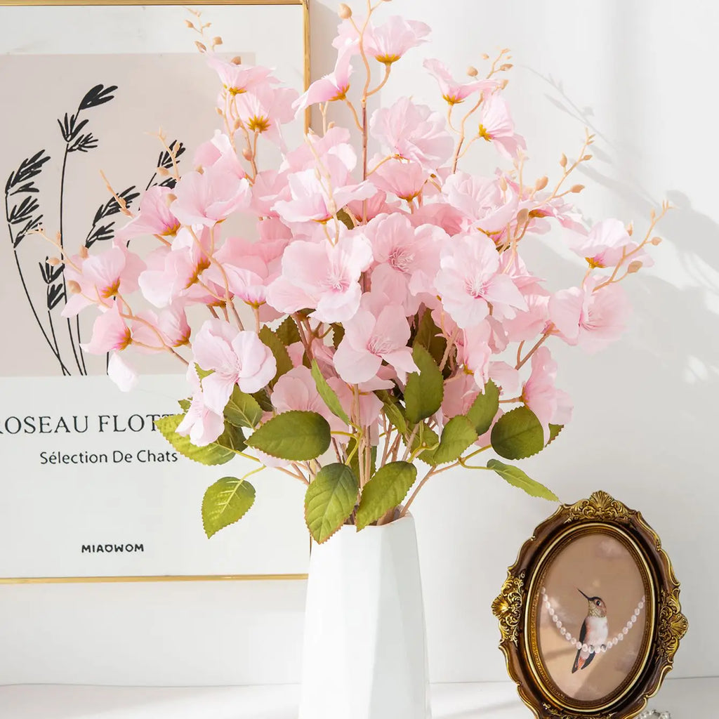 Artificial Silk Magnolia Bouquet – Wedding & Home Décor Artificial Flower Bouquet Babs