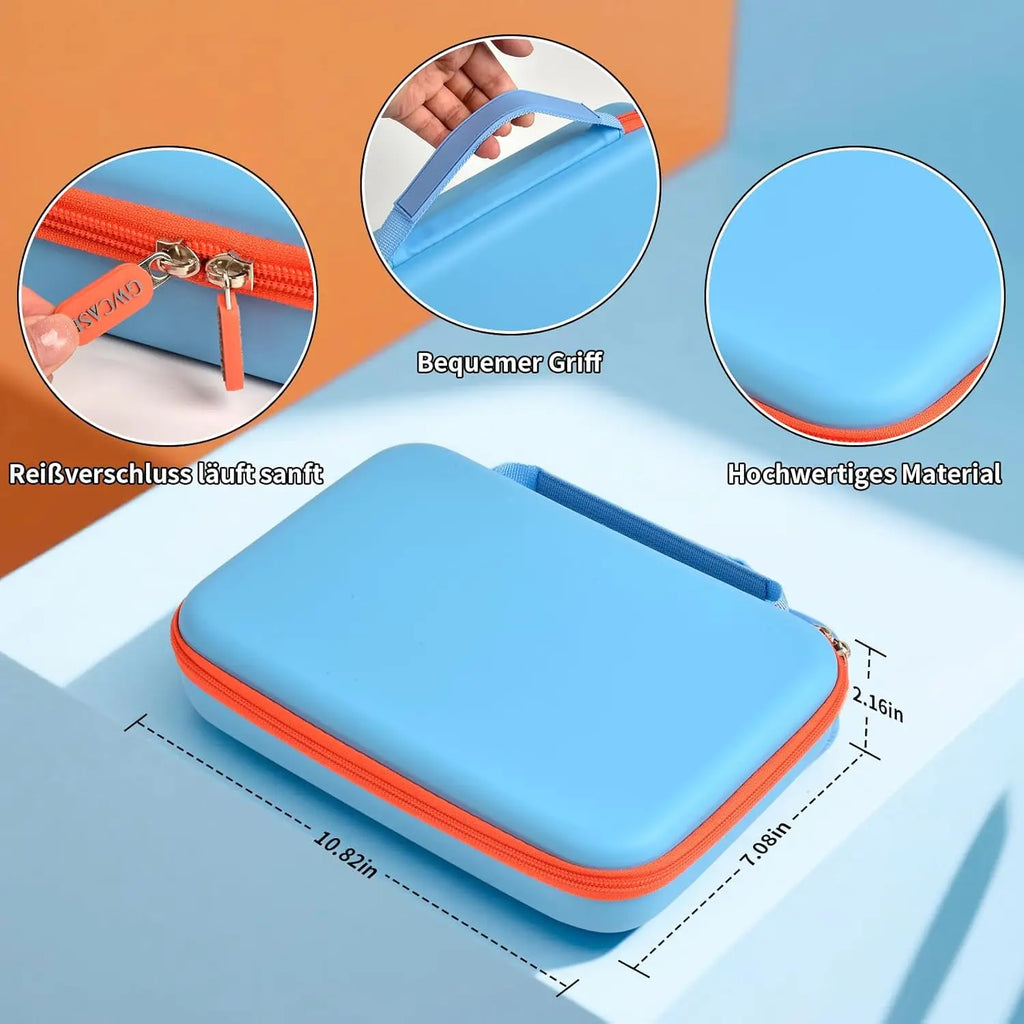 Edurino Storage Case – 8 Figures, Stylus & iPad Mini Organizer Toy Storage Case Babs