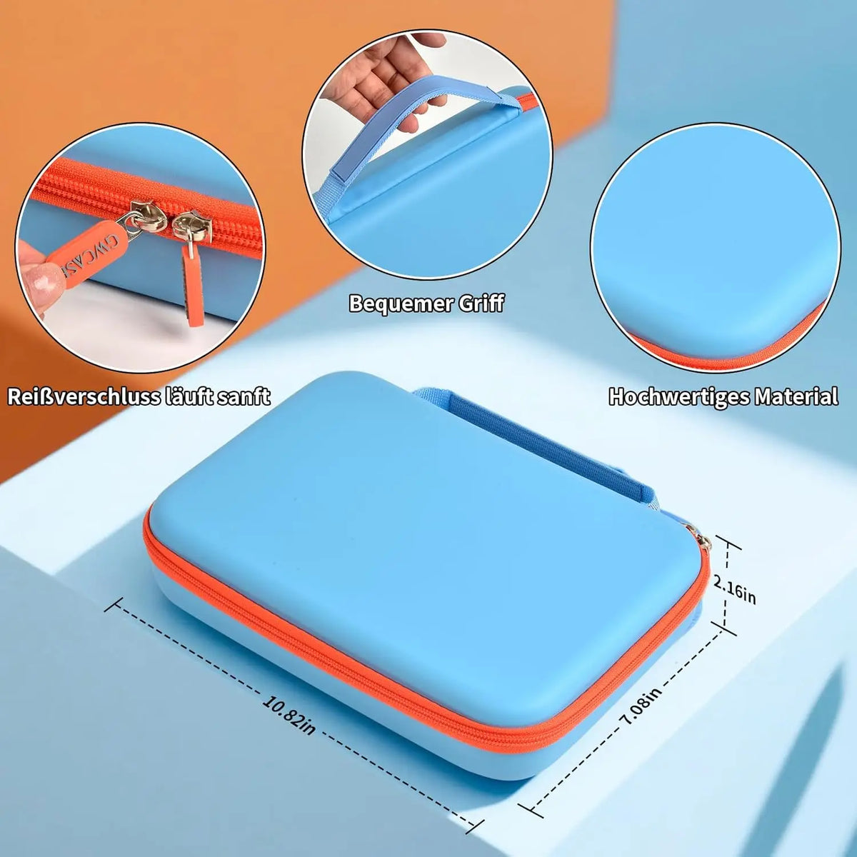 Edurino Storage Case – 8 Figures, Stylus & iPad Mini Organizer Toy Storage Case Babs