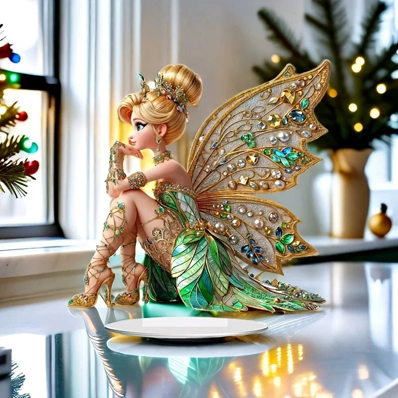 Acrylic Fairy Elf Princess DIY Figurine – Home Décor Ornament DIY Figurine Ornament Babs