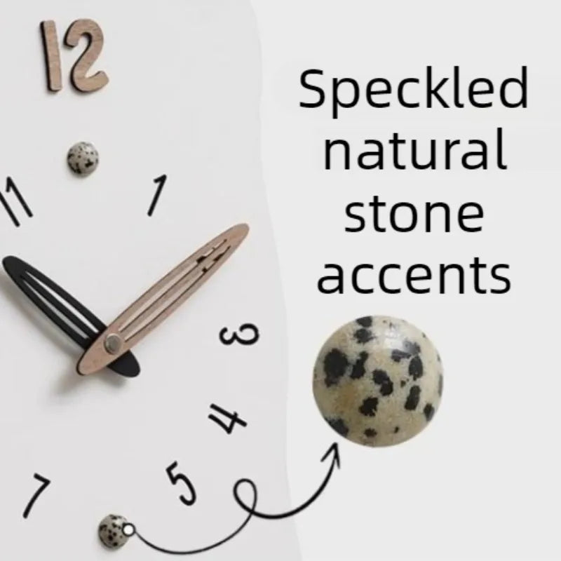 Modern Luxury Silent Pendulum Wall Clock – Minimalist Decor Pendulum Wall Clock Babs