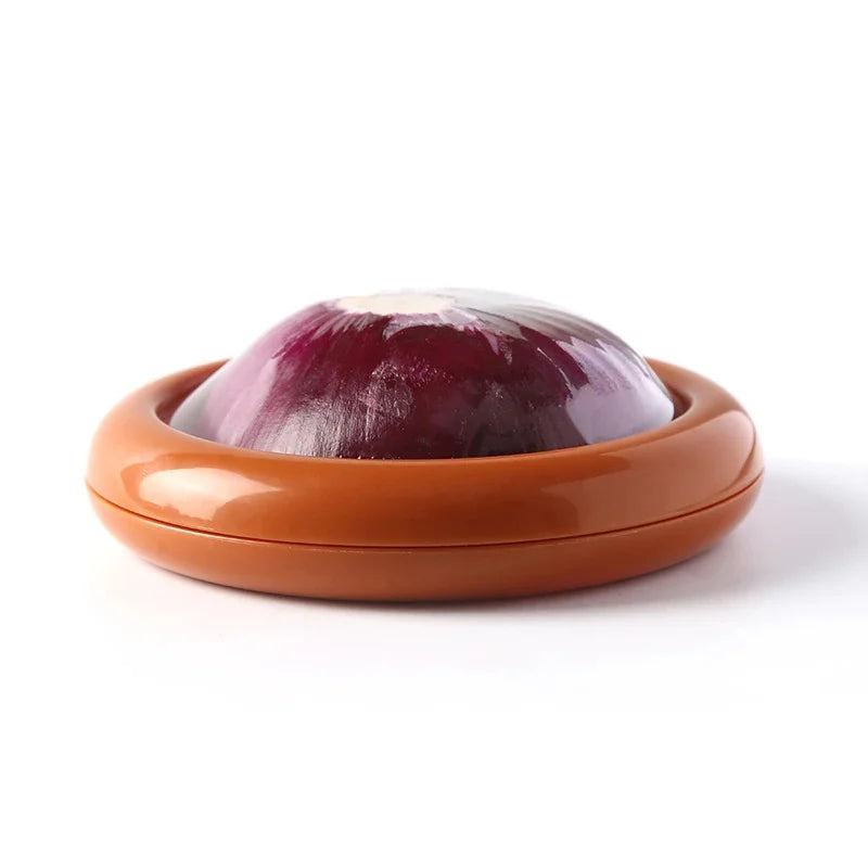 Fresh-Keeping Storage Box for Avocado, Tomato & Veggies Food Storage Container Babs brown