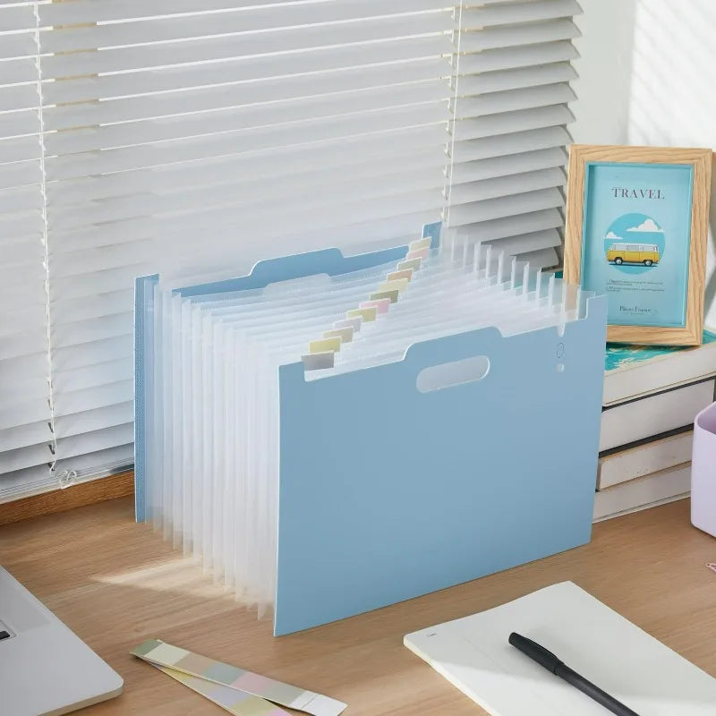 A4 Accordion File Bag – Expandable Multi-Layer Document Organizer Accordion File Organizer Babs