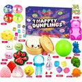2026 Squishy Advent Calendar – 24-Day Xmas Blind Box Fidget Squishy Advent Calendar Babs D