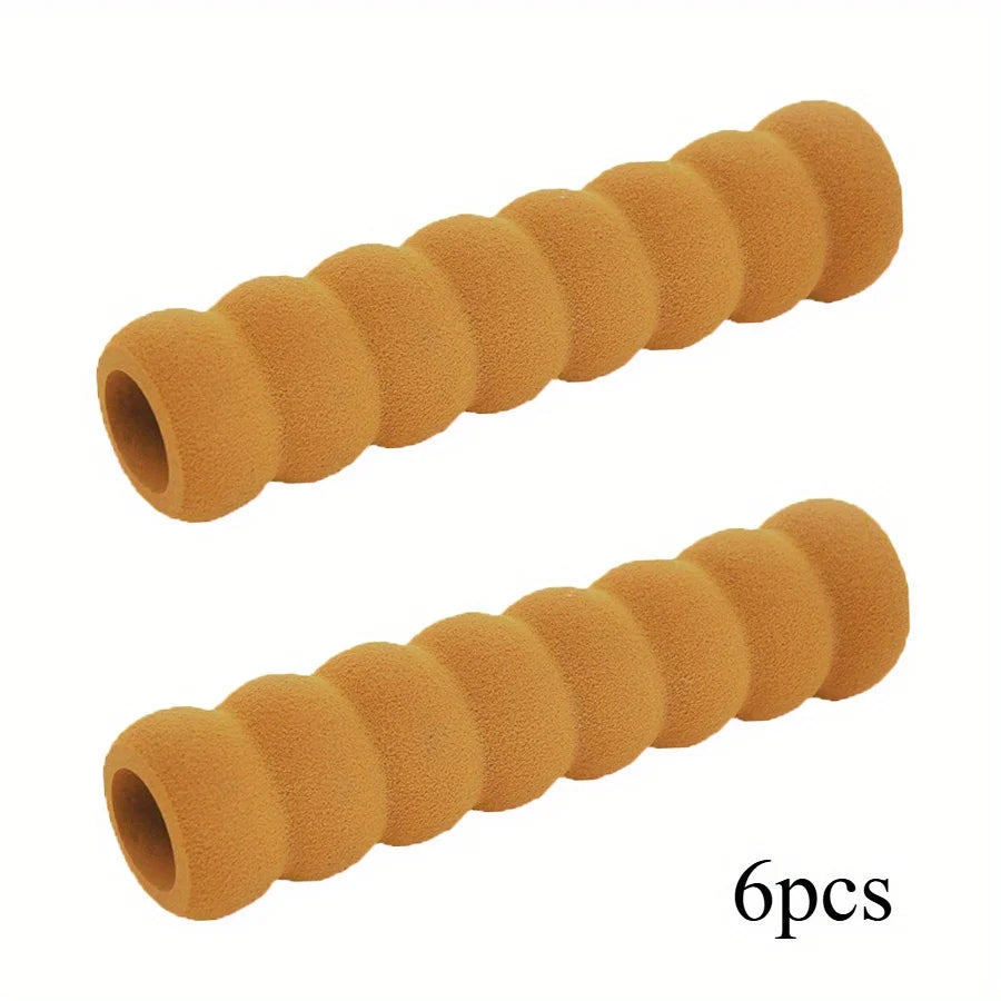 Spiral Door Handle Protective Cover – Anti-Collision & Anti-Static Door Handle Cover Babs Coffee-6pcs