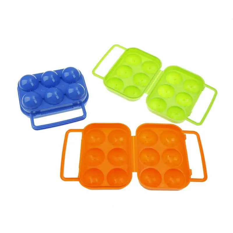 Portable Plastic Egg Carrier Container – Camping & Kitchen Egg Storage Container Babs