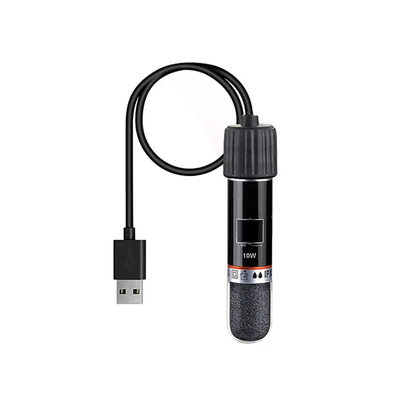 USB Mini Aquarium Heater 10W – 26°C Constant Temp Submersible Aquarium Heater Babs