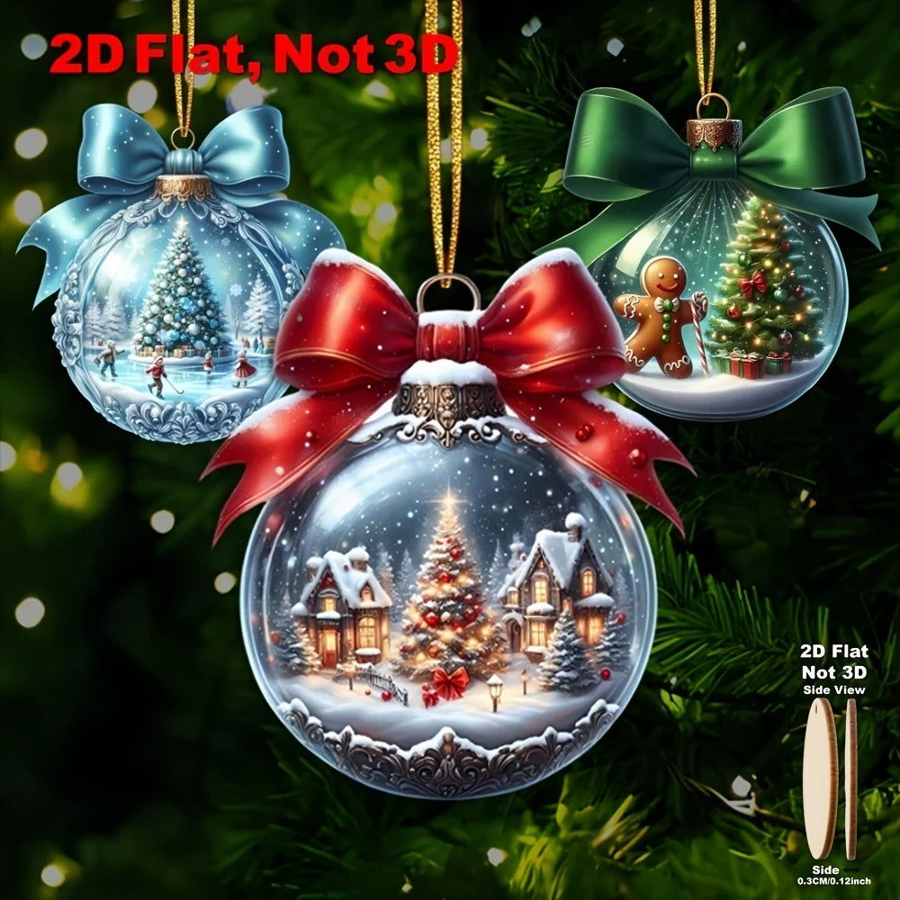 Christmas Ball Ornaments 12/24 Pcs – Festive Holiday Decor Christmas Ornament Set Babs