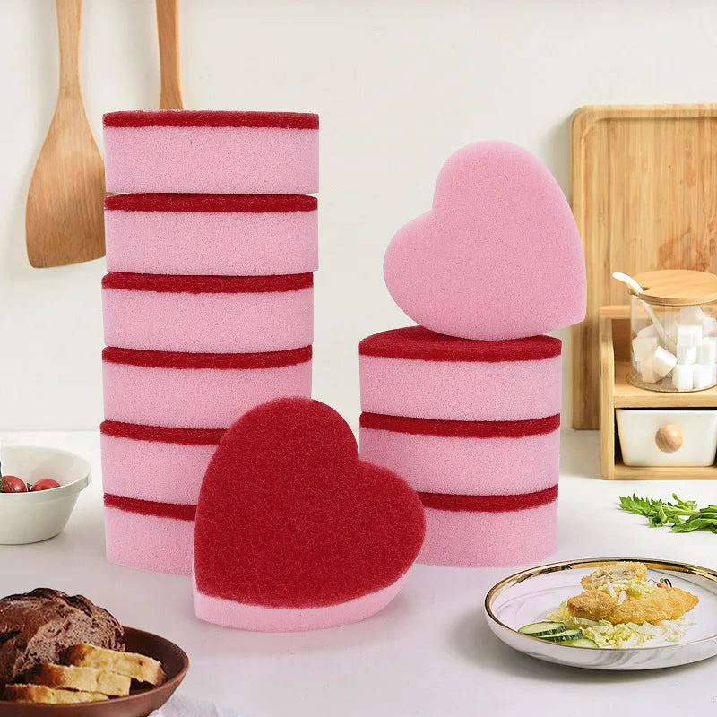 Non-Scratch Dual-Sided Dish Sponges | 5 or 12 Pack Kitchen Kitchen Cleaning Sponge Babs