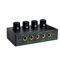 HZ400 4-Channel Stereo Headphone Amplifier | Low Noise Headphone Amplifier Babs Black SET 1 NONE