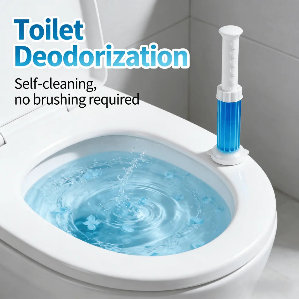 Toilet Gel Cleaner Flower Stamp – 6 Scents, Antibacterial Toilet Gel Cleaner Babs