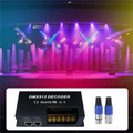 4-Channel DMX512 RGBW PWM LED Decoder Driver 5-Pack 12V–24V DMX LED Decoder Babs As Shown NONE
