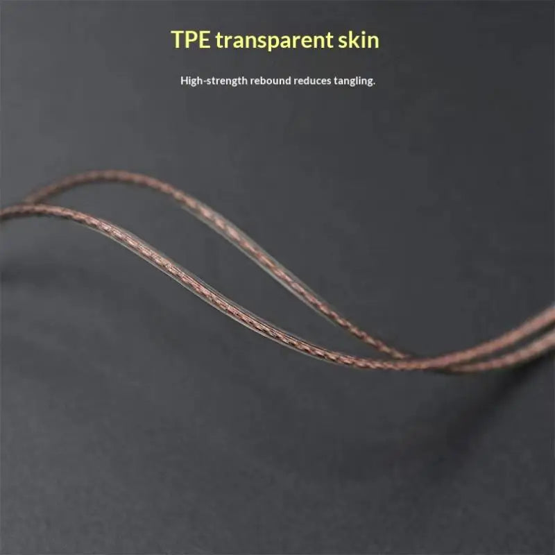 QDC IEM OFC Replacement Cable 3.5mm Plug | MMCX HiFi Upgrade IEM Replacement Cable Babs