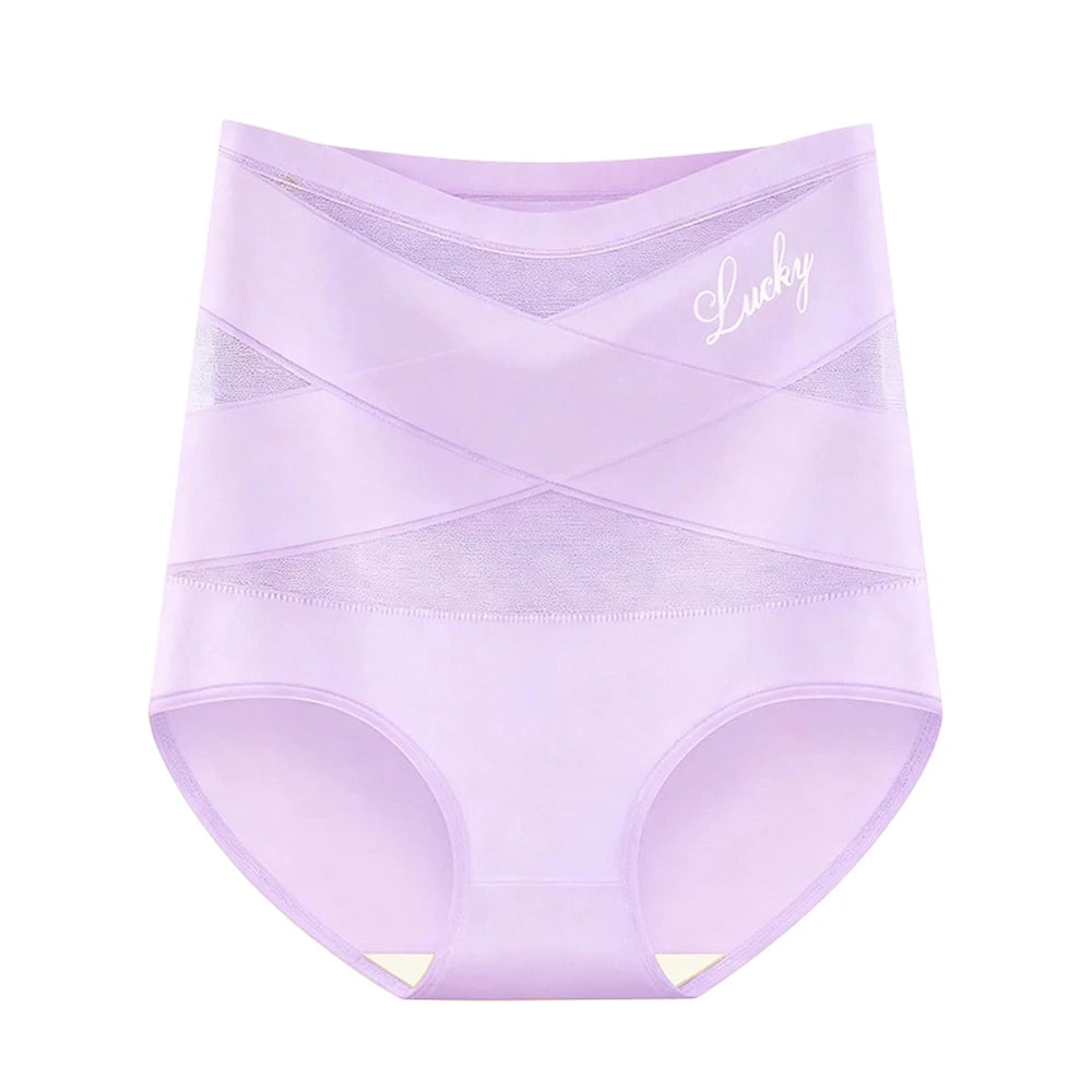 Women's Plus Size High Waist Seamless Shaping Panties Butt Lifter Shapewear Panties Babs Light Purple XS