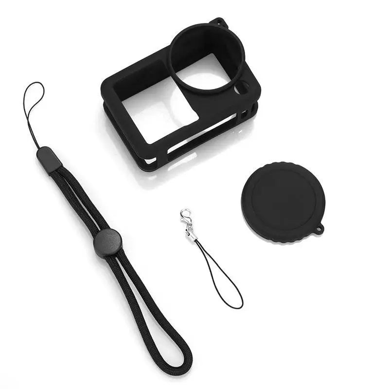 Silicone Case & Lens Cap for OSMO Action 6 – Drop Protection Camera Protective Case Babs 1pcs