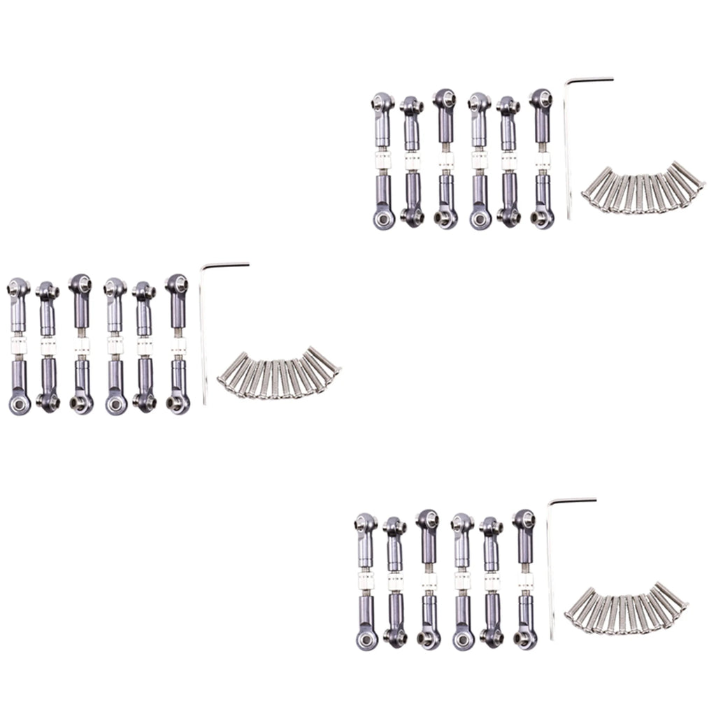 18Pcs Metal Linkage Pull Rod Set for Wltoys A949 A959 A969 A979 RC Car Linkage Rods Babs
