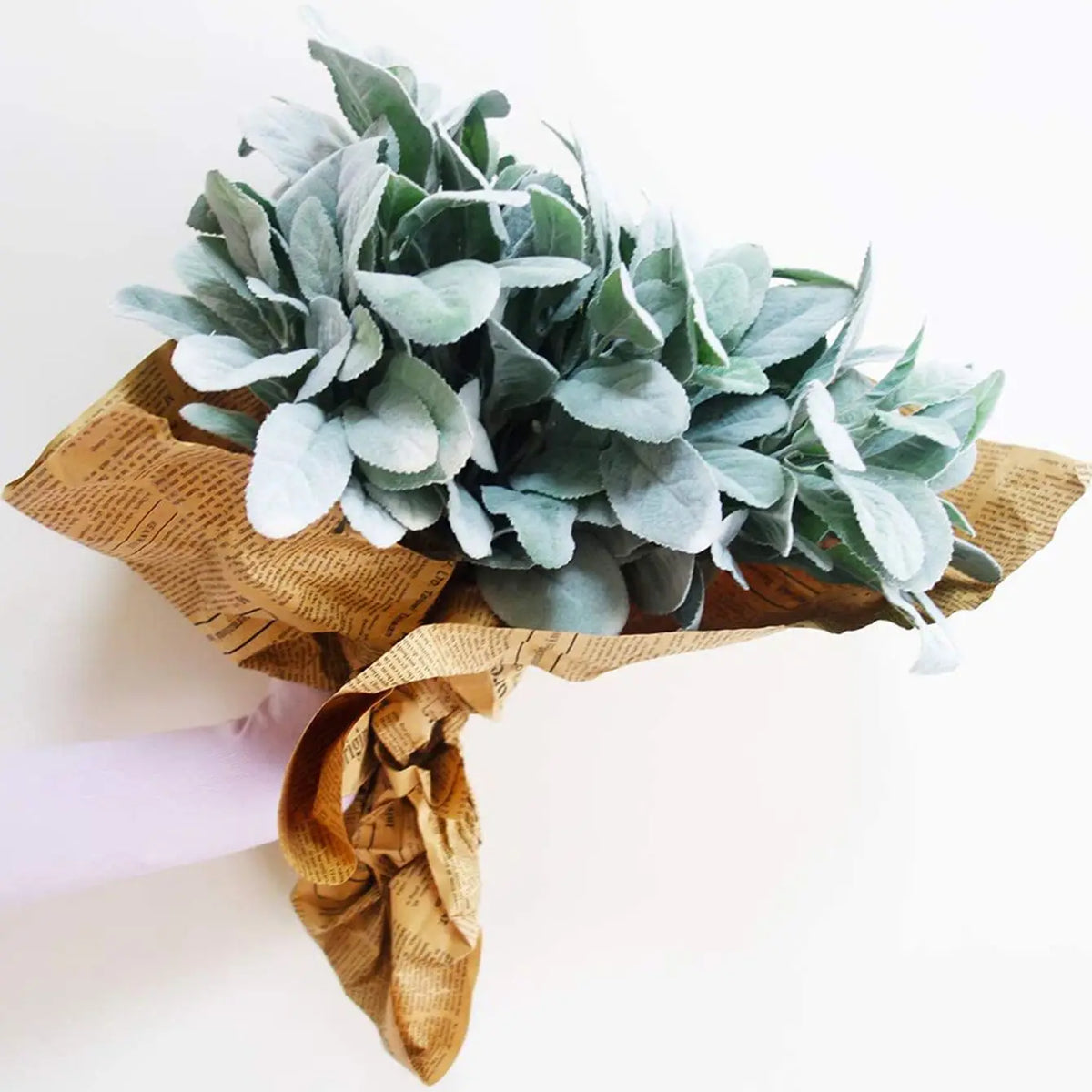 Artificial Velvet Rabbit Ear Leaves – Wedding & Home Decor Artificial Leaf Stems Babs
