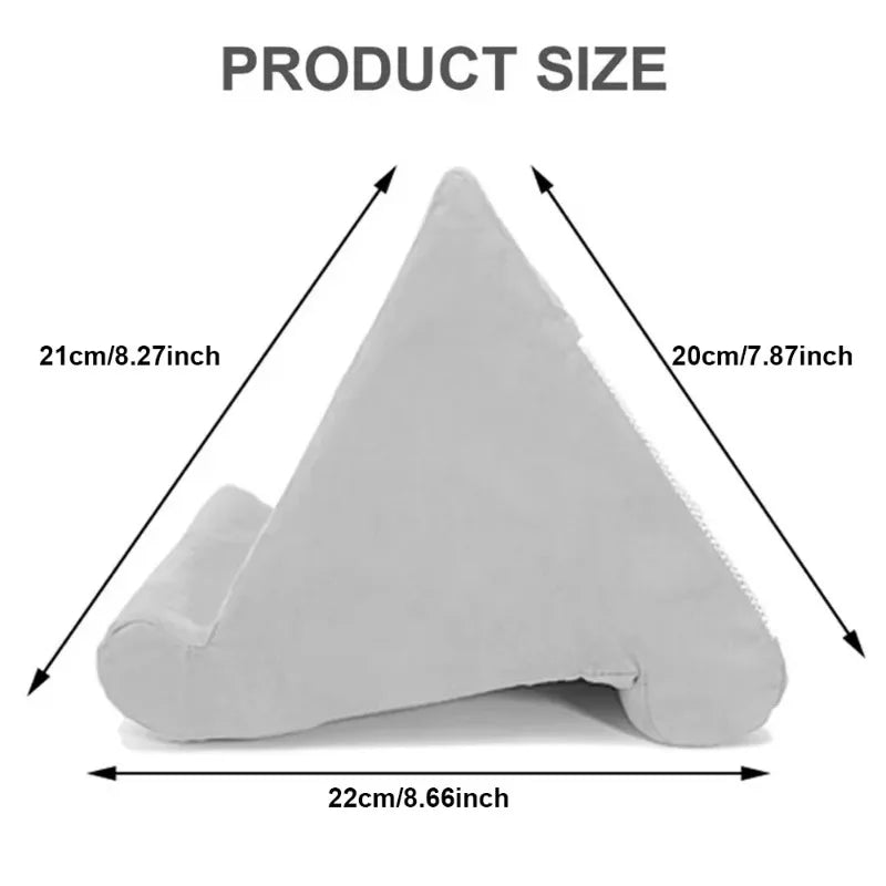 Sponge Pillow Tablet Holder – Multi-Angle Stand for iPad & Phone Tablet Pillow Stand Babs