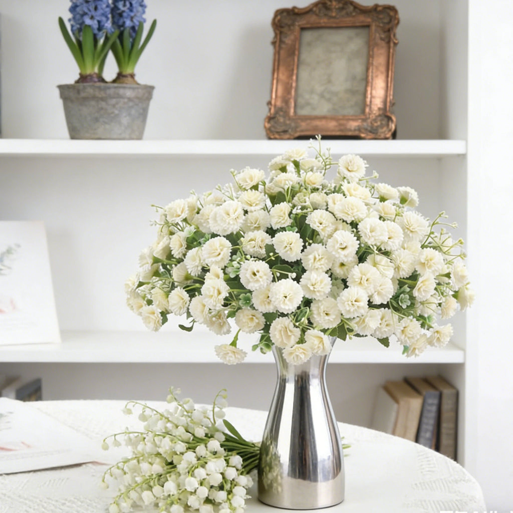 Silk Hydrangea Artificial Flowers – Wedding & Home Décor Artificial Flowers Babs