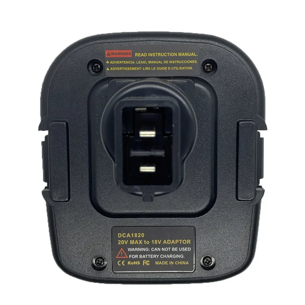 DCA1820 Battery Adapter for Dewalt 18V–20V Lithium Ion Tools Battery Adapter Babs