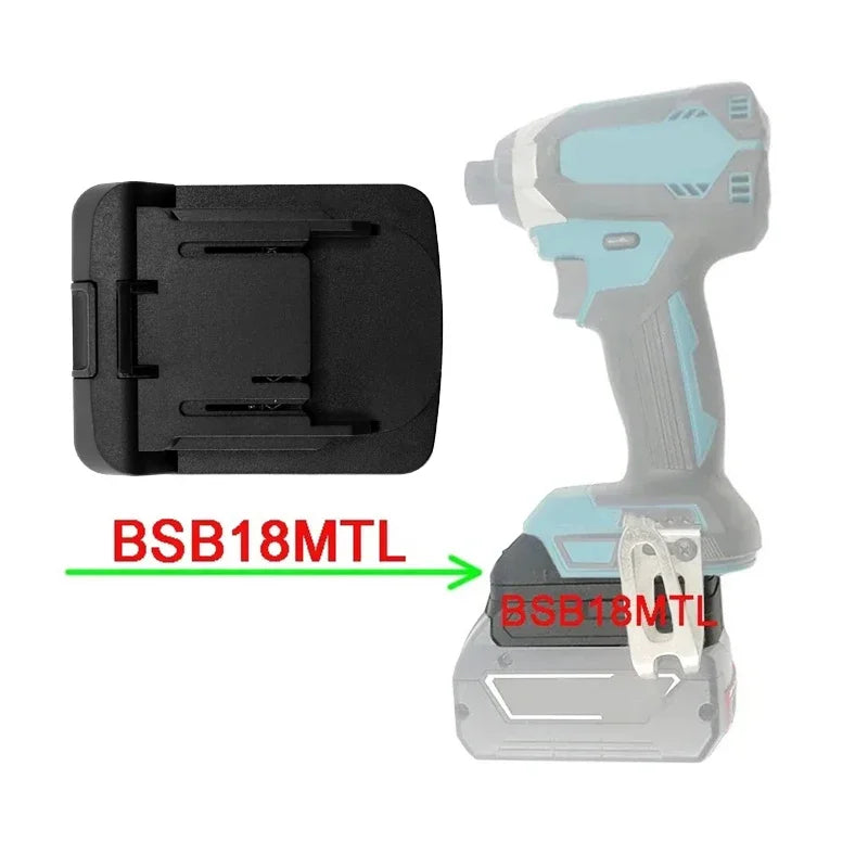 BSB18MTL Battery Adapter – Bosch 18V to Makita 18V Tools Battery Adapter Babs