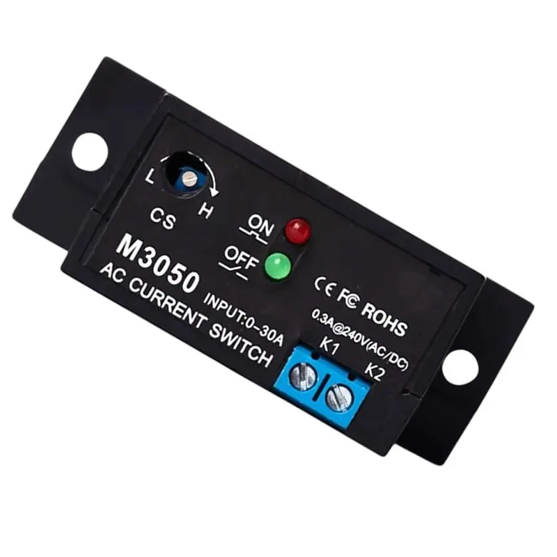 30A AC Current Sensing Switch Sensor – Induction Relay Switch Current Sensing Switch Babs