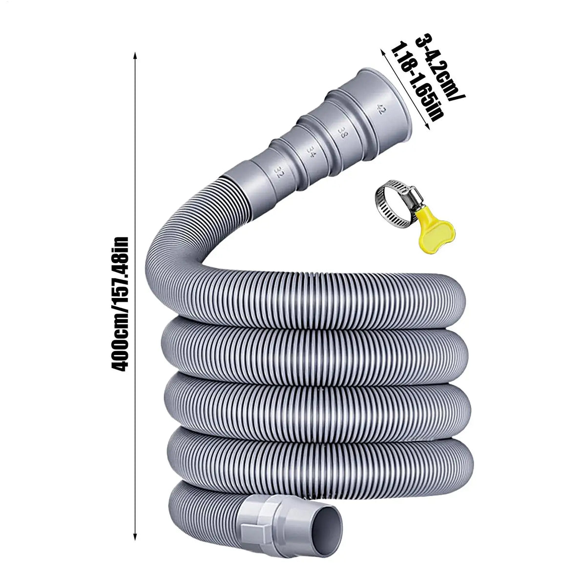 Foldable RV Sewer Hose Kit 3/4/5m Leakproof – Caravan Trailer RV Sewer Hose Kit Babs