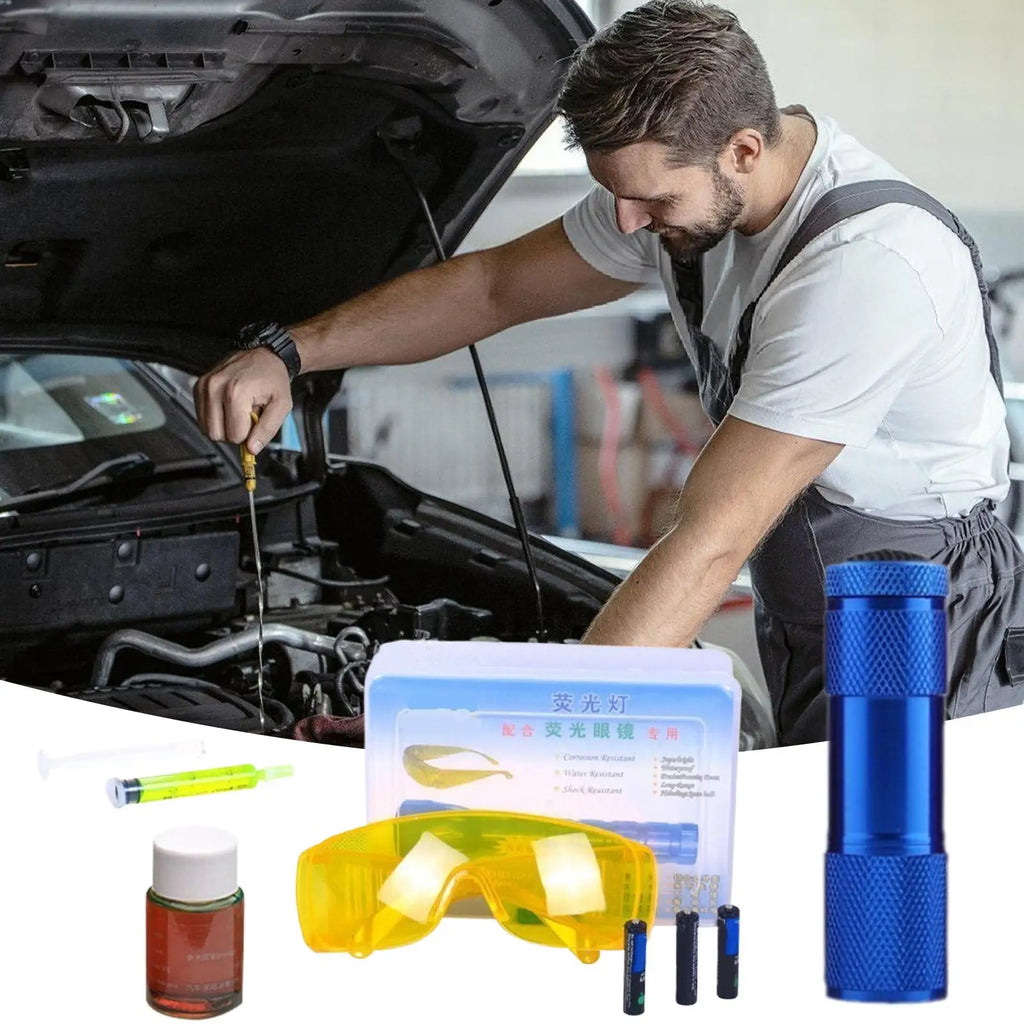 UV AC Leak Detection Kit – Car & Refrigerator Tester AC Leak Detection Kit Babs