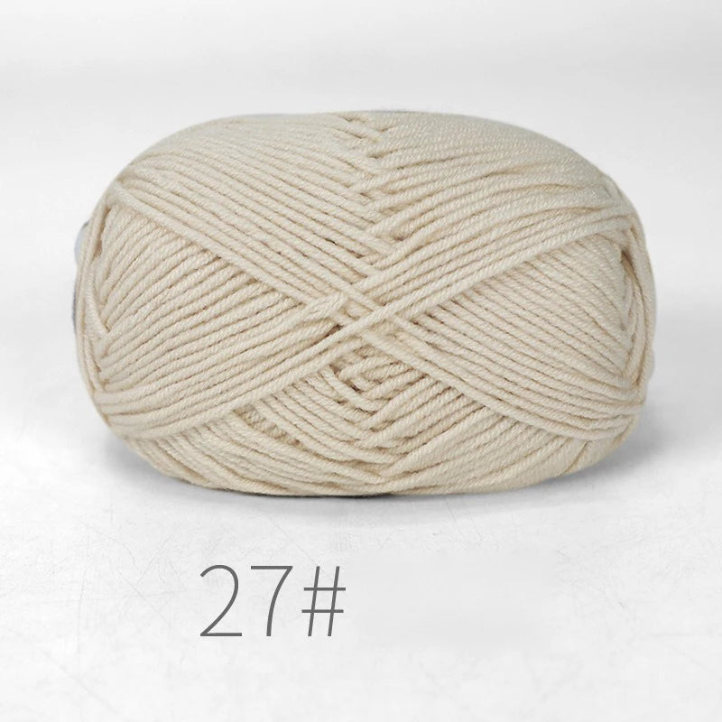 10 Balls 500g Soft Milk Cotton Yarn for Knitting & Crochet
