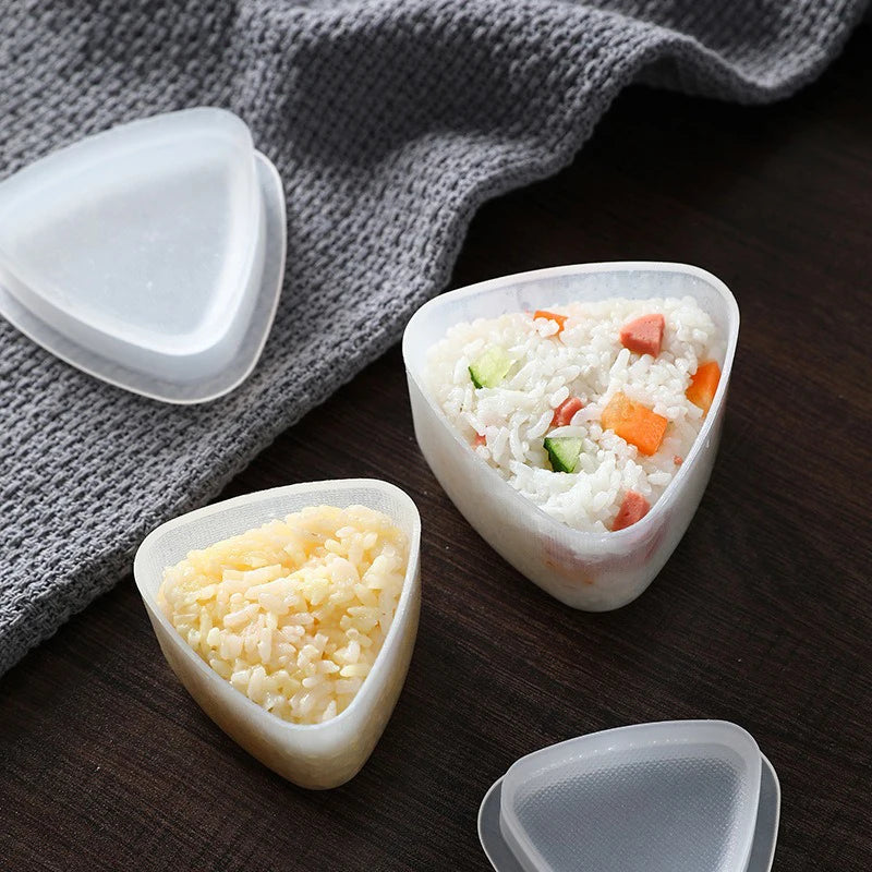 Triangle Onigiri Mold – Easy Sushi & Rice Ball Shaping Tool Sushi Rice Mold Babs