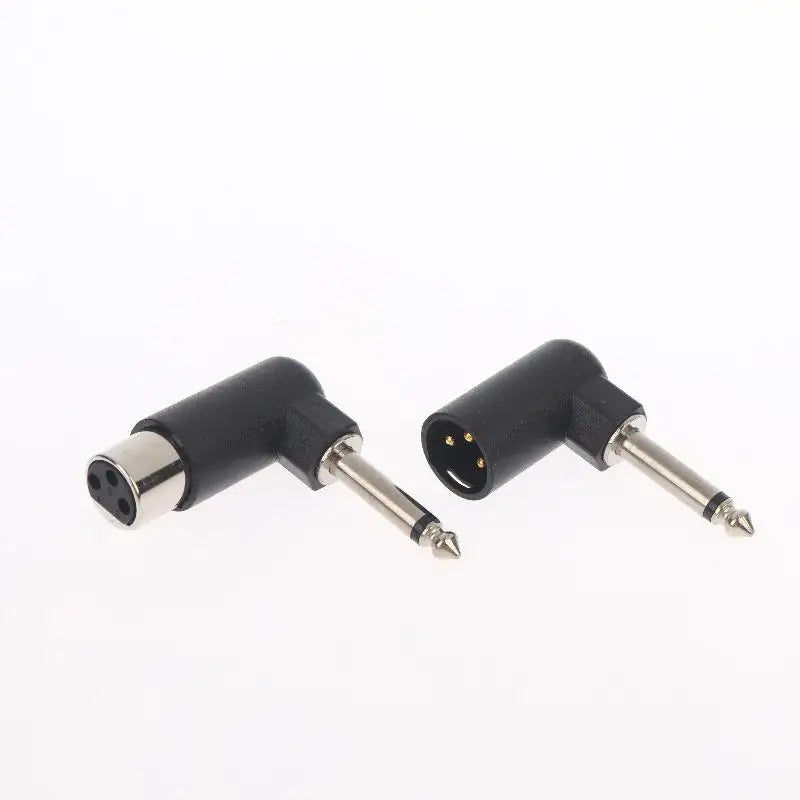 XLR to 6.35mm Adapter 3-Pin Balanced Audio Plug Male/Female Audio Adapter Babs