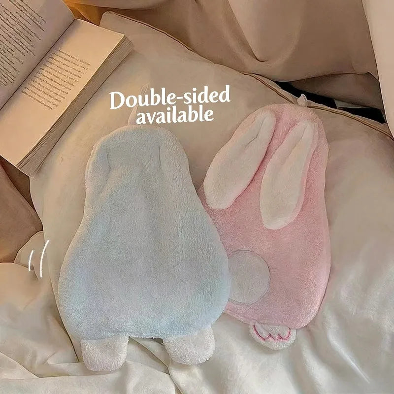Cute Rabbit Coral Fleece Hand Towel – Soft & Absorbent Hand Towel Babs