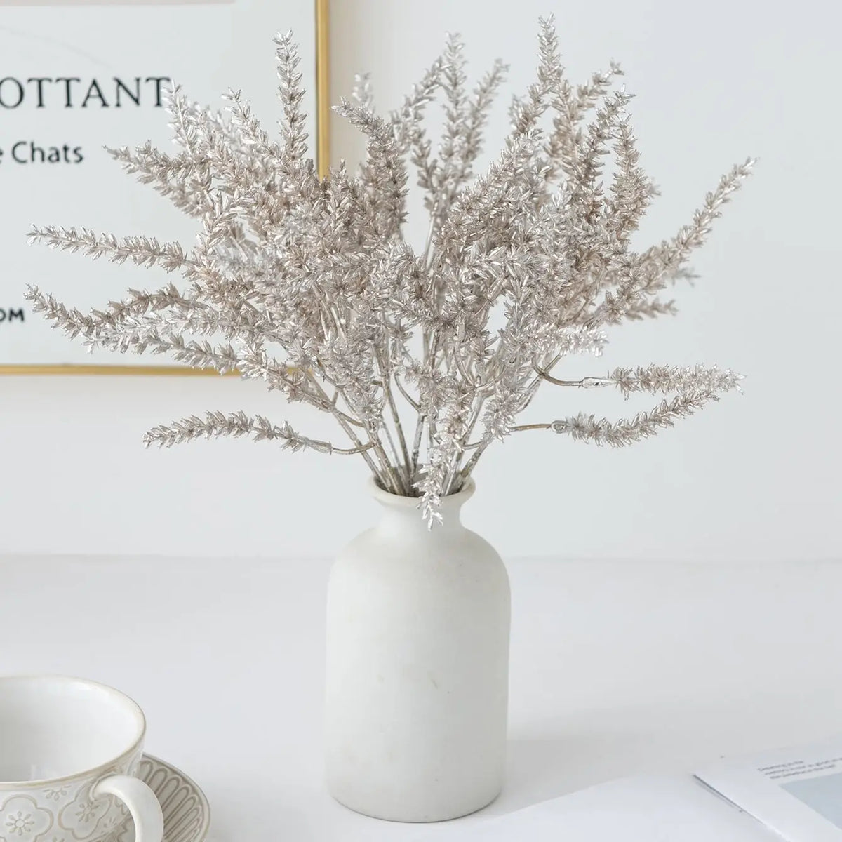 Artificial Wheat Ear Stems – Wedding & DIY Home Décor Artificial Floral Stems Babs