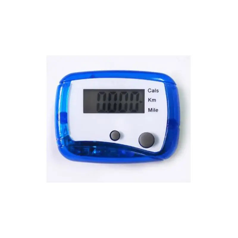 HUXUAN Pedometer – Step Counter with Calorie & Distance Track Fitness Pedometer Babs Blue