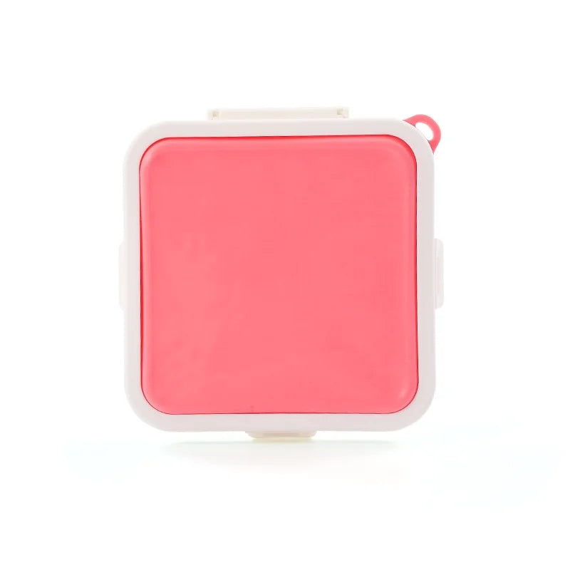 Silicone Sandwich Lunch Box – Reusable & Microwave-Safe Silicone Lunch Box Babs Red
