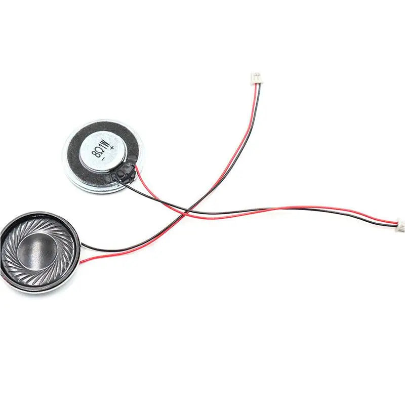 2Pcs Ultra Thin 30mm 8Ohm 1W DIY Speaker MX 1.25 Terminal DIY Mini Speaker Babs
